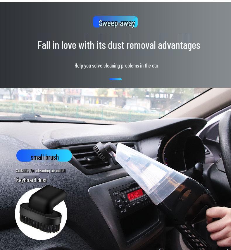 Haipa High-Power Car Vacuum Cleaner: Wet/Dry Use, Strong Suction for Car & Home