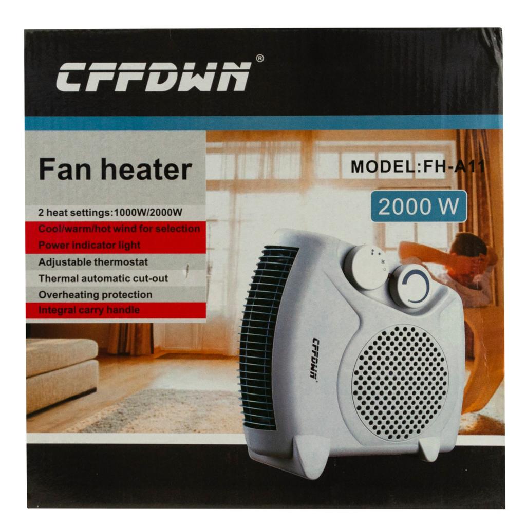 TG48256 ELECTRIC HEATER 2000W FAN HEATER