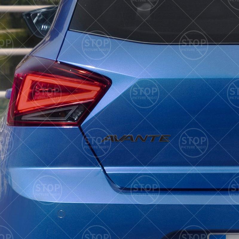 Car Sticker For AVANTE Lettering Logo 3D Decal Grille Body Decoration Badge Rear Trunk Emblem Decor Accessories