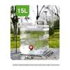 Yicang 15L PC Water Storage Bottle with Faucet