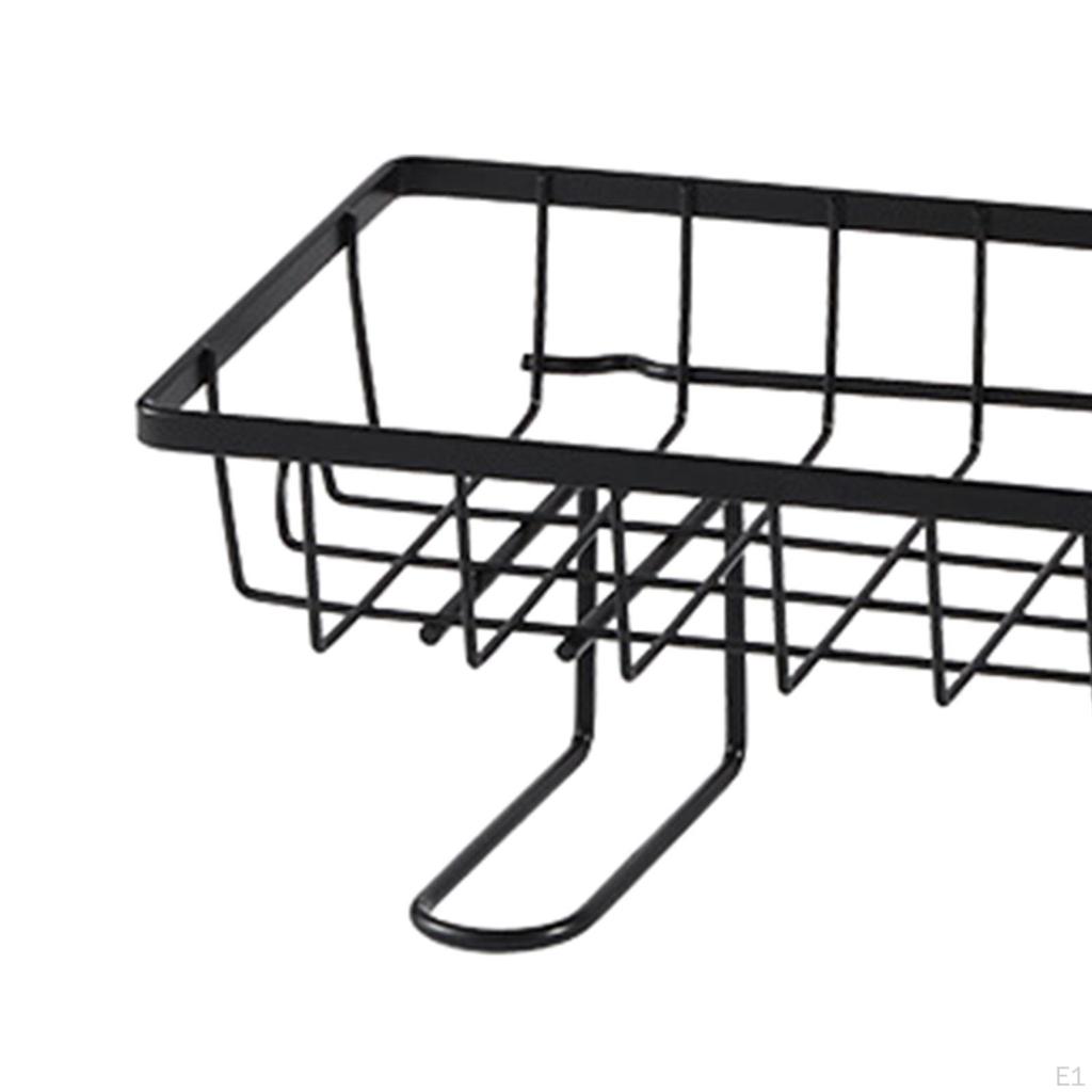 Badezimmer-Aufbewahrungsregal über der Toilette, Nein, einfach zu installierender Haushalts-Organizer für