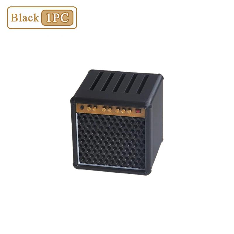 

1-10PCS 3D Printed Guitar Pick Holder Mini Speaker Decor and Ukulele Accessory Storage Box Creative Music Toy for Musicians