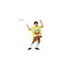 Halloween Funny SpongeBob Children Performance Costume Mural Costume