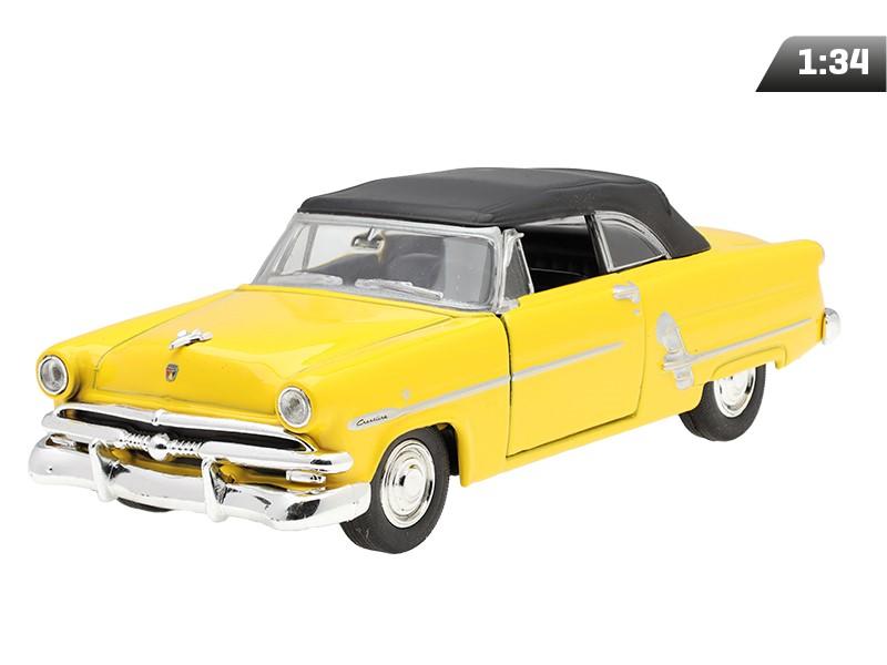 Model 1:34, Ford Crestline Sunliner 1953, żółty