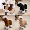 Plush Horse Cartoon Toy Stuffed Animal Doll Bedroom Decoration Cute Gift Kids