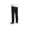 Anta Basketball Series Solid Color Mid Waist Straight Loose Casual Pants Men Bottoms Black 152411335-1