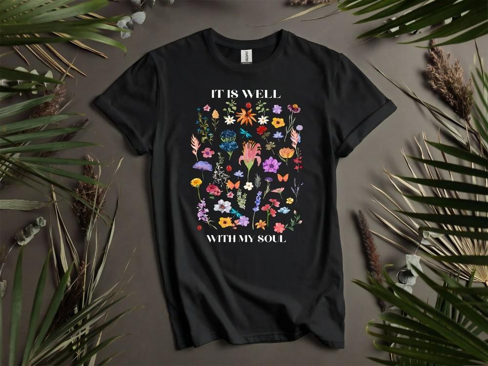 

Comfort Colors Christian У меня все хорошо с моей толстовкой футболкой Мужская Женская Унисекс AD131 XL