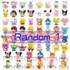 Disney Anime Princess Building Blocks Stitch Mickey Mouse mini Action toy Figures Blocks Toys Bricks Assemble Toys Kids Gifts