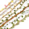 10m Leaf Rope String Natural Twine Leaf Ribbon Heavy Duty Hanging Rope for Wedding Decoration Gardening Accessories
