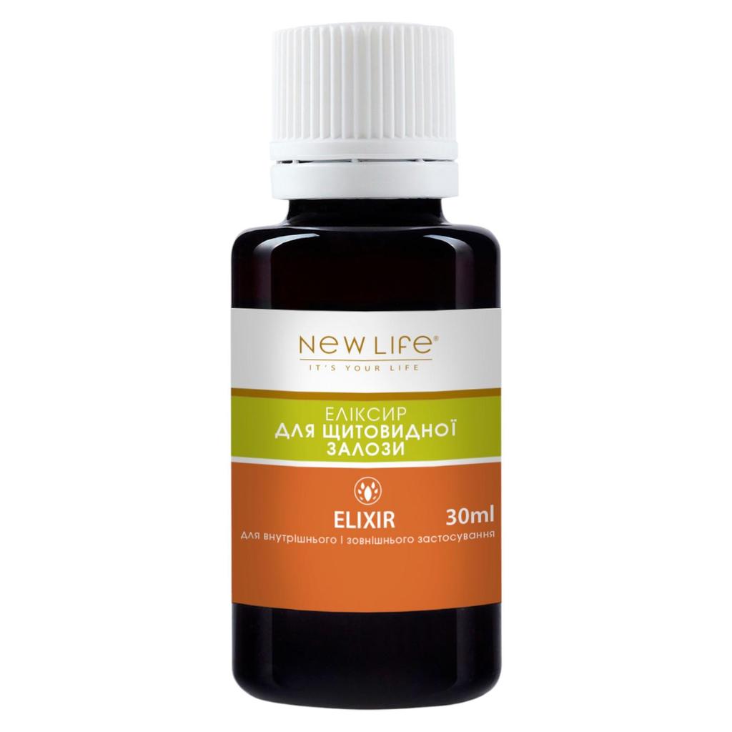 Pflanzliches Schilddrüsenelixier, Nahrungsergänzungsmittel New Life