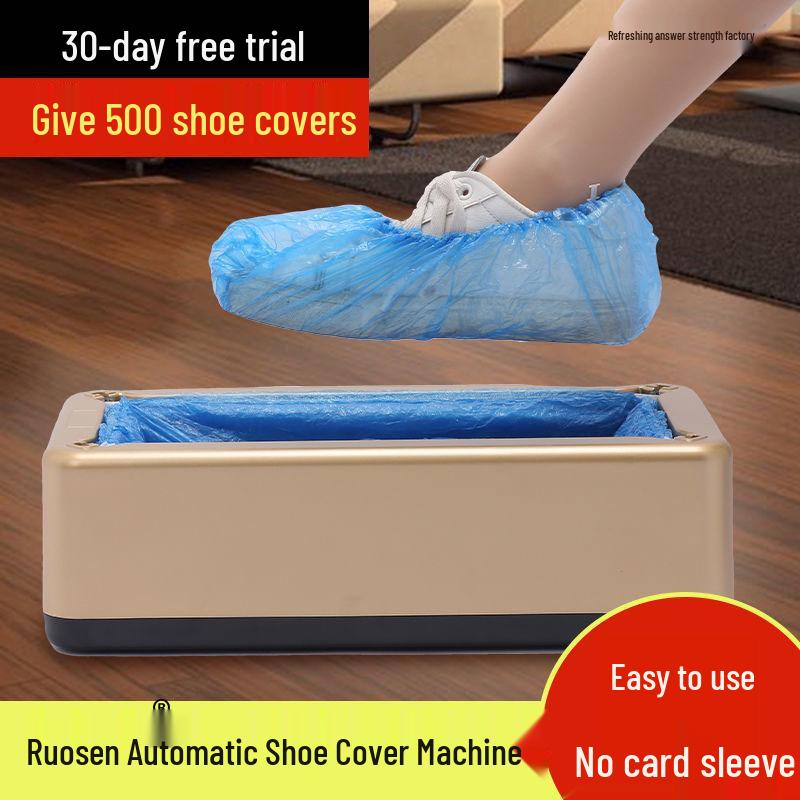 

Интеллектуальный автоматический диспенсер бахил Ruosen 20 shoe covers, no machine