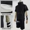 Naruto Anbu Kakashi Cosplay Full Set, Men Anbu Uniform with Konoha Shoes and Fox Mask Complete Outfit