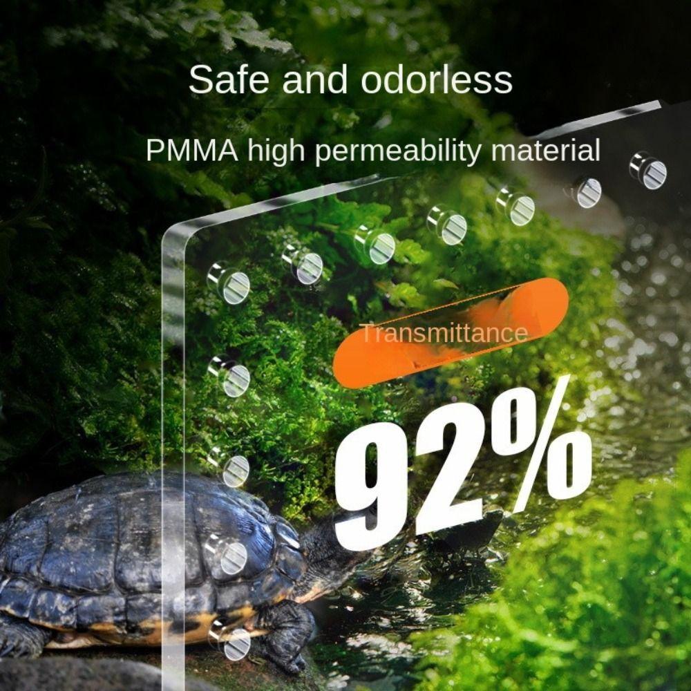 Hängende Schildkröten Dock Verstellbares Schildkröten Kletterregal Schildkröten Sonnenplattform