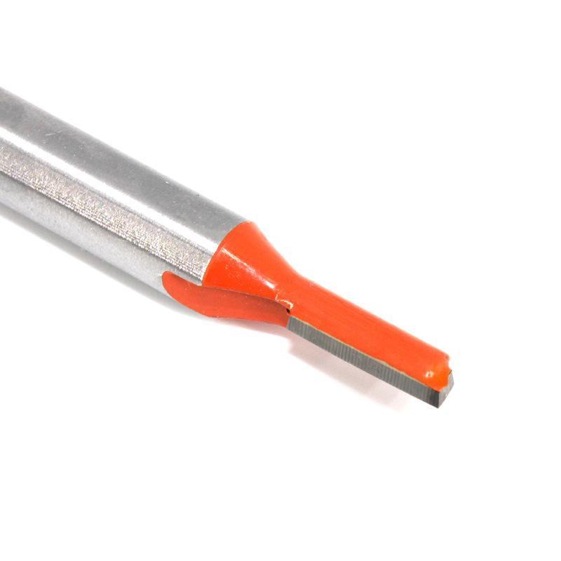 8-mm-Schaft, 3-teiliges Set, gerades Holzbearbeitungs-Trimmfräser-CNC-Fräser-Bit-Werkzeug