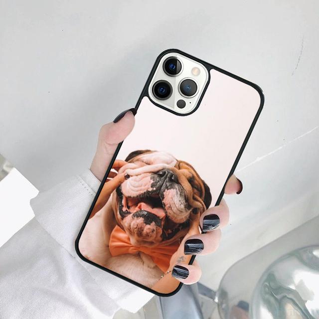 

British English Bulldog Phone Case Cover For iPhone 17 Air 16 15 14 SE 2020 11 12 13 Pro MAX Plus iPhone 17Air