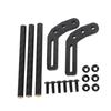 RC Car Front Bumper Carbon Fiber 75mm Wide RC Front Bumper Parts for SCX10 LCG 1/10 RC Crawler Acces