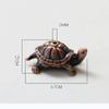 Mini Metal Turtle Shape Incense Stick Meditation Buddha Sandalwood Stick Holder Funny Animal Incense Holders Home Decor 1PC