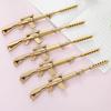 Creative Golden Machine Shape Neutral Pen Black Ink School Office Supplies Learning Stationery