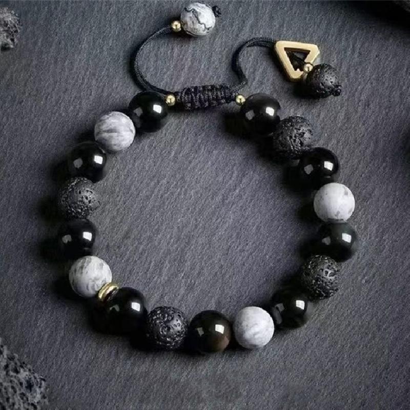 Fashion Sweet Pink Crystal Beads Bracelet for Women Men Attract Money Wealth Good Luck Bracelet Friendship Jewelry Birthday Gift