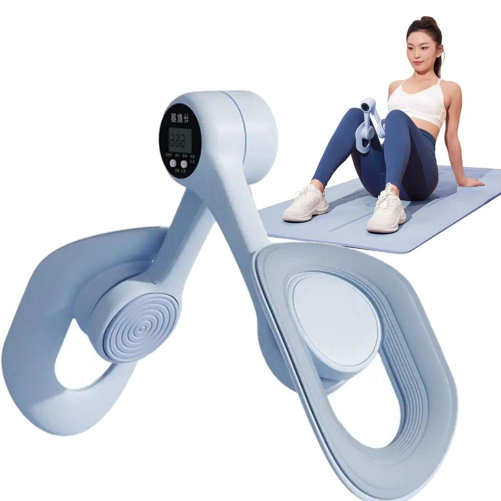 Rutschfester Oberschenkel-Trainer mit Zähler 360° Drehbarer Kegel-Trainer Workout