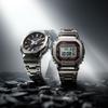 Casio G-SHOCK Men's Stainless Steel 200M Water Resistant Shock Resistant Quartz Watch GMW-B5000D-1C