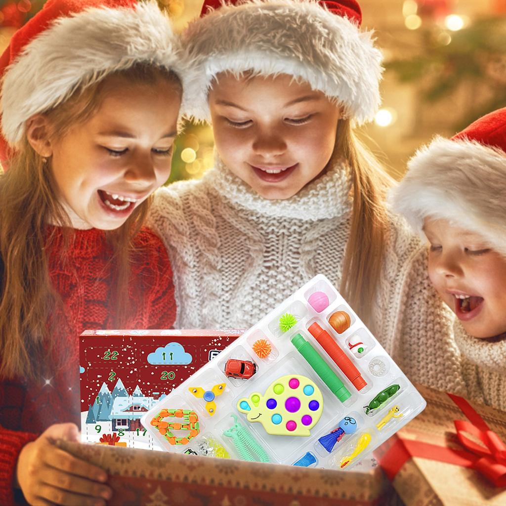 Christmas Countdown Calendar 24 Days For Children And Adults To Ease Anxiety  Toys