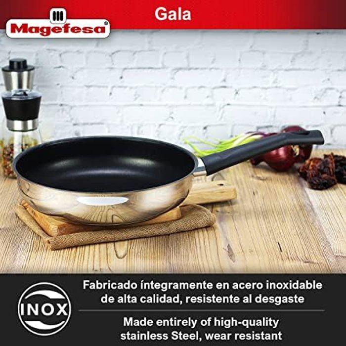 Pánev - MAGEFESA - SARTEN DEEP GALA - 24 cm - Hliník - Nepřilnavý - Vhodná na indukci