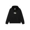 Li Ning Sports Fashion Collection Sweatshirts Unisex Black Hooded Moderate Regular AWDR471-3
