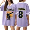 Women's Short Sleeve Letter Print Casual T-Shirt for Everyday Wear