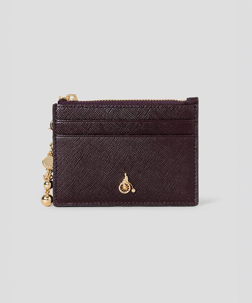Beanpole Accessory Lucy Zipper Card Wallet Wine