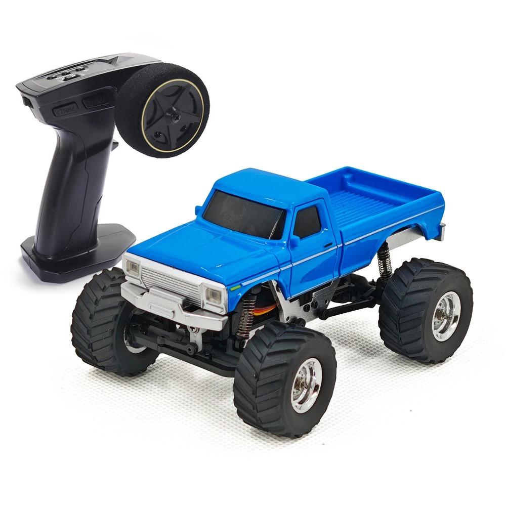 1/36 4WD Mini RC Crawler Car Radio Control Off-road Vehicles Light System Remote Control RTR Model Toy for Kids Adults 3601 3602