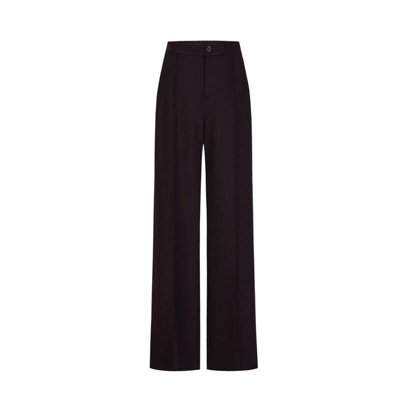JUZI Annakou Women's Wool Blend Wide-Leg Pants