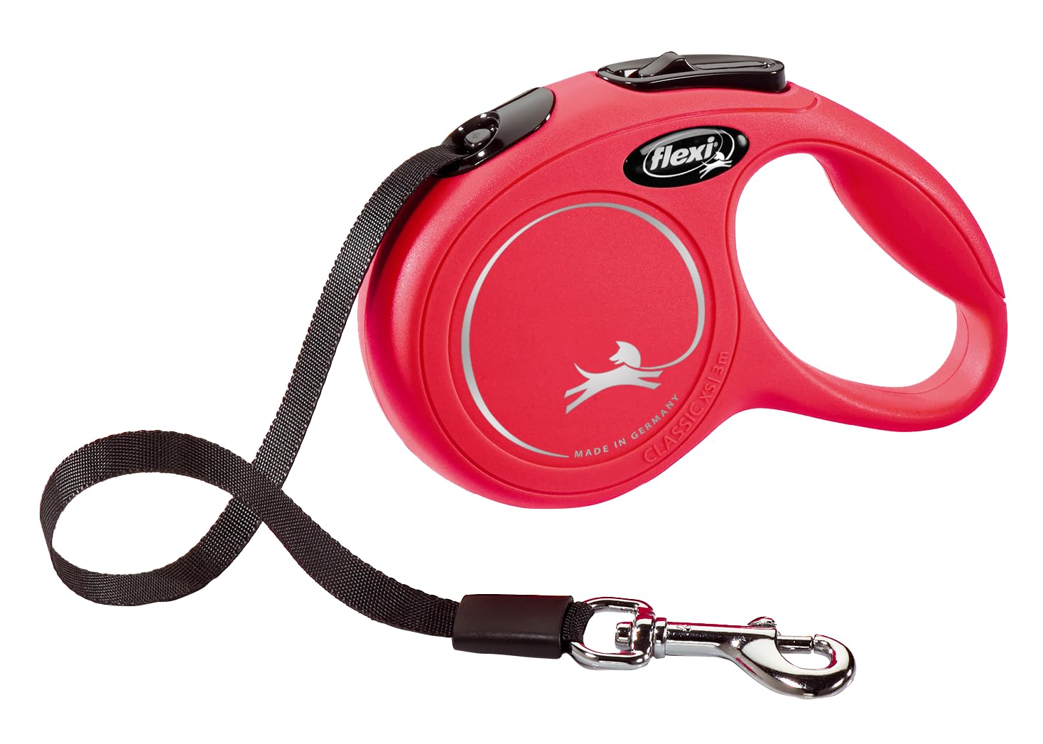 

Flexi New Classic Tape XS (Under 12kg), 3m, Red [Dog Lead]