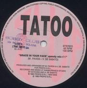 12inch Record TATOO - Grace In Your Face ZPR3001 'Z'UP 1992 Italy Dance & Electronica Used