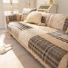 Sofa Cushion Four Seasons Universal Pure Cotton Cushion Simple Modern Nordic Cotton Non-Slip Sofa Towel Cover Cloth Cushion Summer