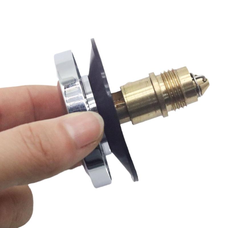 easy installs Bathtub Drain Replacement Trim set  Finish Bathtub Drain Assembly with Toe Tap Stoppers for Household