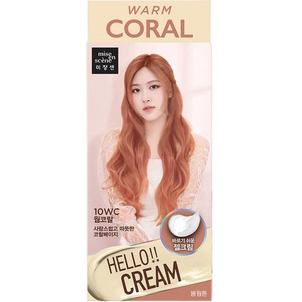 

Mise-en-scene Hello Dyeing Cream, Worm Coral, 1 корейский уход за волосами