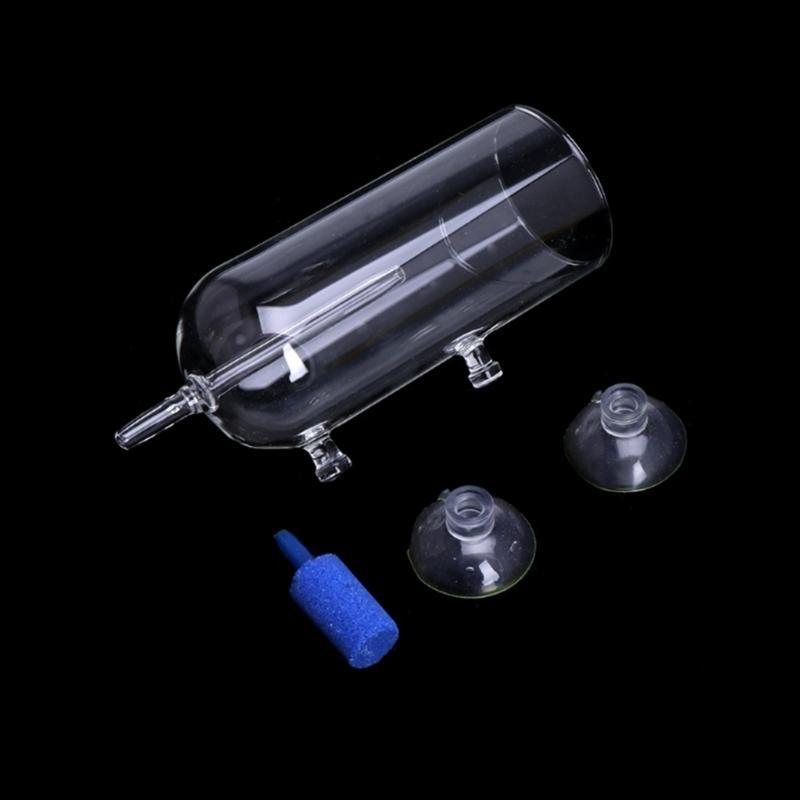 Aquarium Air Oxygen Bubbler Glass Cup High Dissolved Oxygen for Fish for Tank