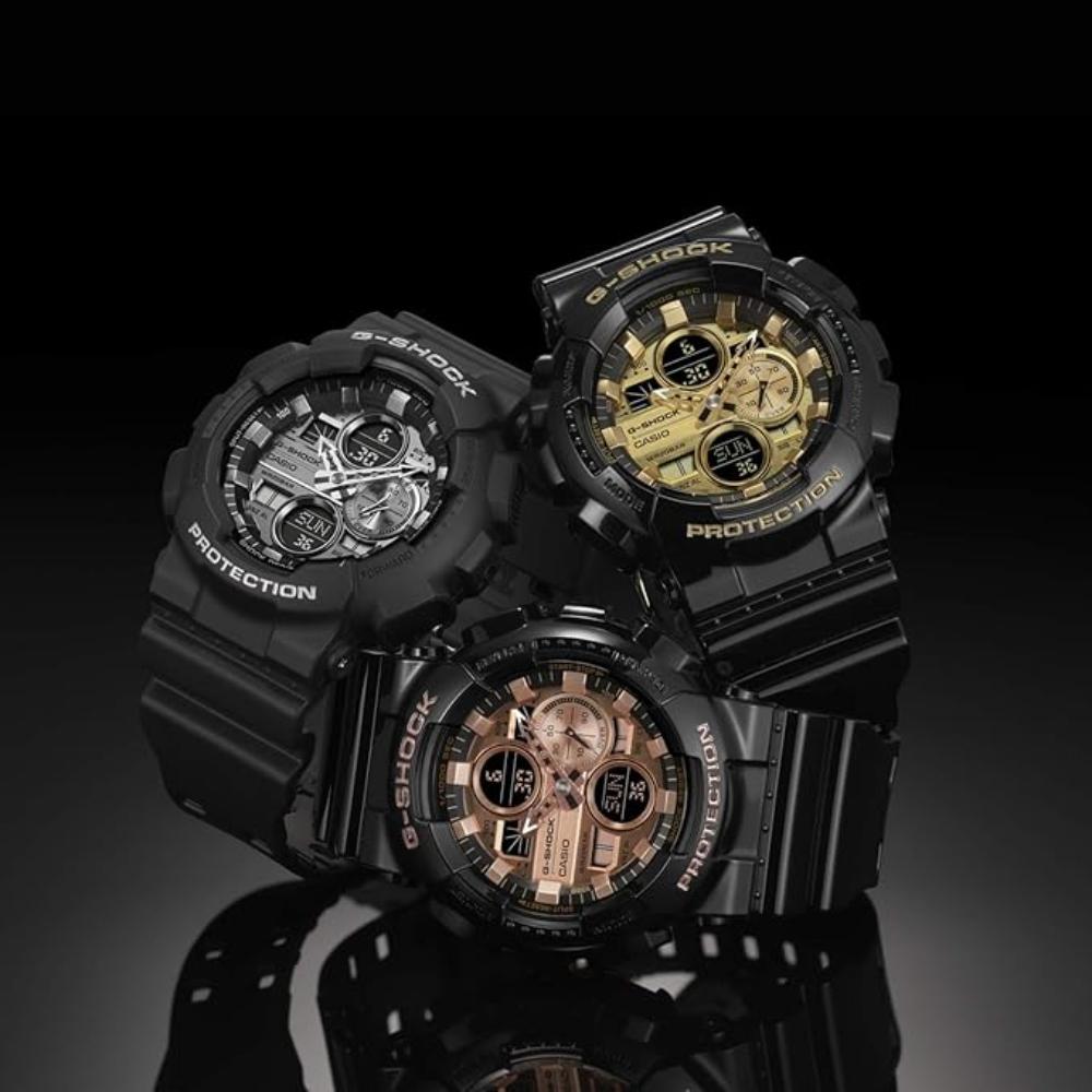 Watch Garish Color Series Black [Casio] G-Shock GA-140GB-1A1JF Men's