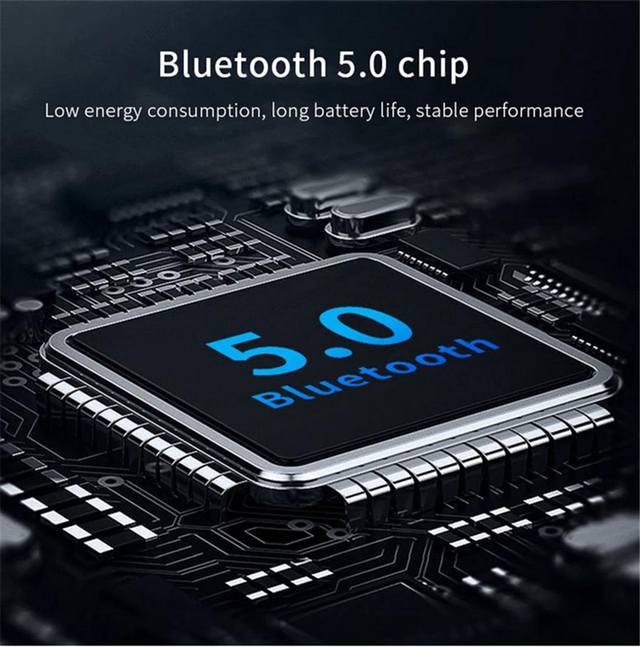1. Using Bluetooth 5.0 chip, more power saving, low latency, no noise, to achiev