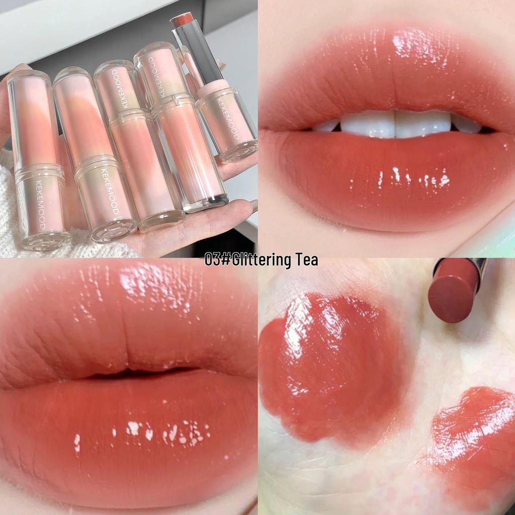 Luminous Hydrating Lipstick: Moisturizing Jelly Lip Balm for Women & Students