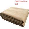 2X2x2 Meter Outdoor Window Shade Sail Breathable Triangular Extra Large Shade Sail Easy To Use