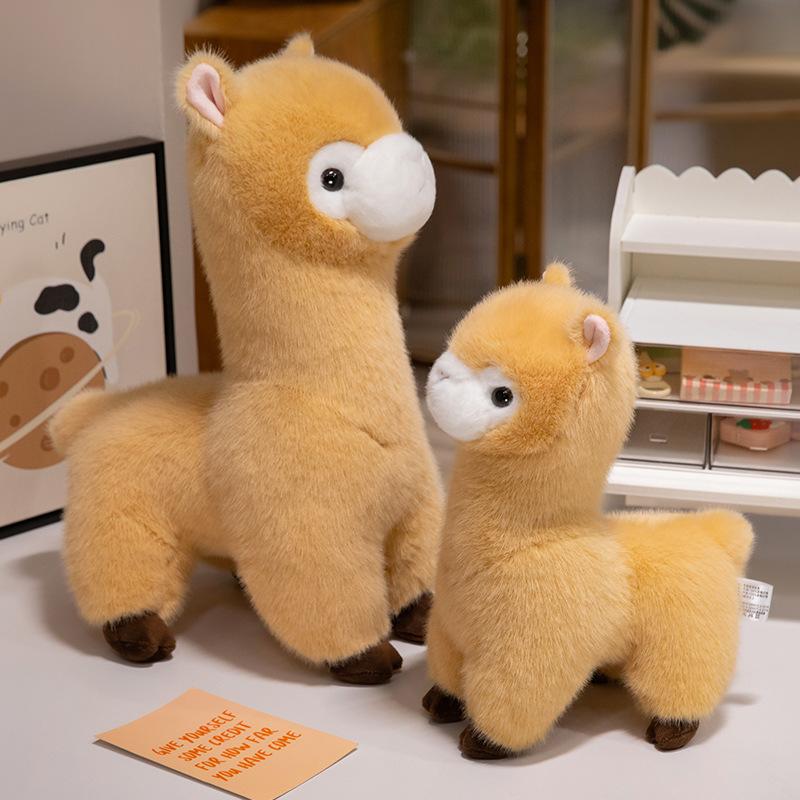 Cute Soft Alpaca Doll Plush Toy Lamb *** Doll Children Accompany Soothing Doll