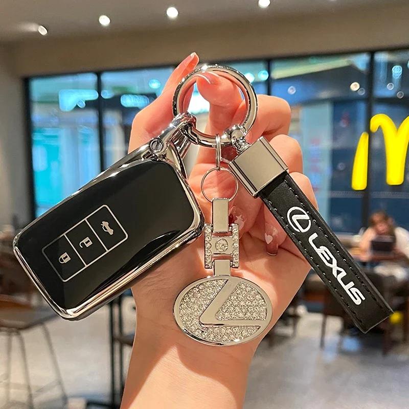 WRSP5 TPU Car Remote Key Case Cover Protection Shell For Lexus NX GS RX IS ES GX LX RC 200 250 350 LS 450H 300H Keychain Accessorises
