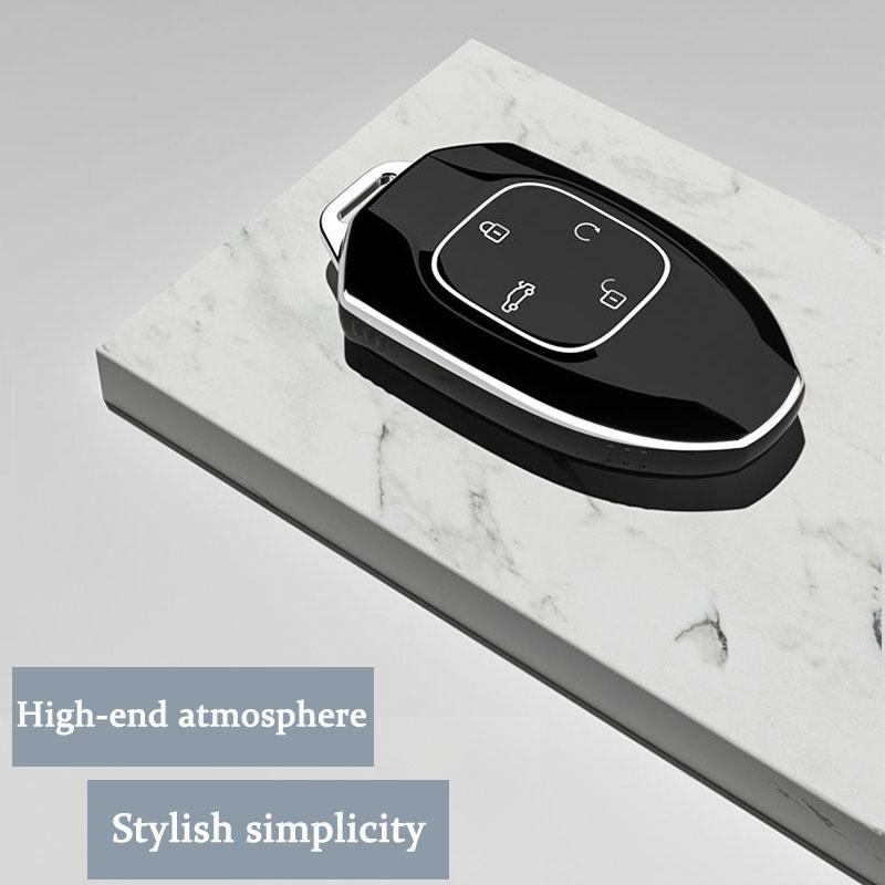 Tpu Car Smart Key Case Cover Shell For Trumpchi Gac  Empow J11 J12 J13 J14 J15 J16 Gs8 Fob Keychain Accessories