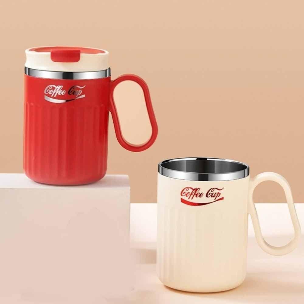 500ml Insulation Coffee Cup Large Capacity Milk Tea Cup Fashion Thermal Mug Outdoor Sports