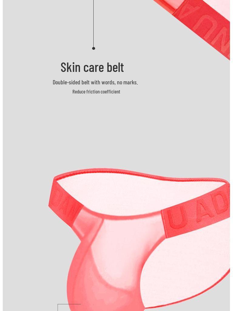 Black Series: Men's Low-Rise Ice Silk Cool Breathable Underwear - AD 786