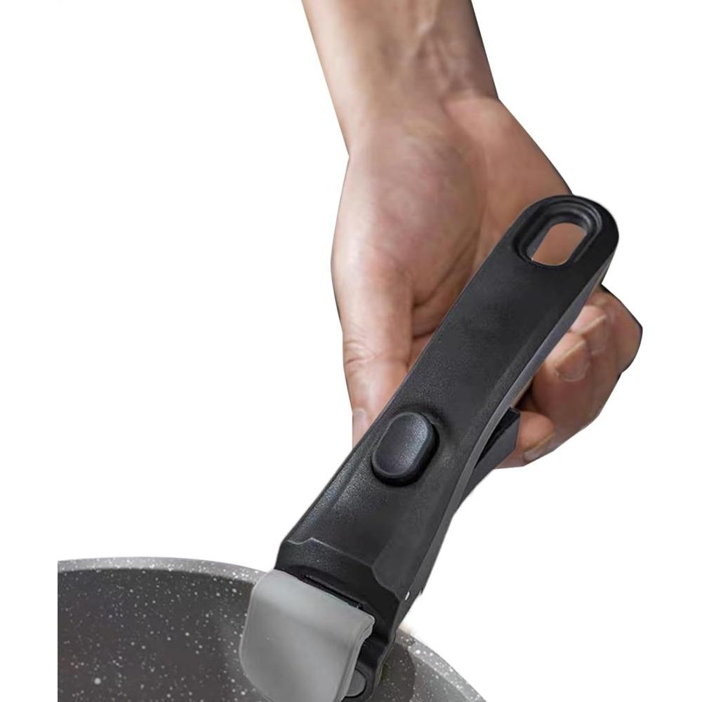 19cm Griff Kochgeschirr Set Austauschbarer Universeller Topfgriff mit Abnehmbarem Griff Geeignet für Familie Outdoor Camping Duo'g'n