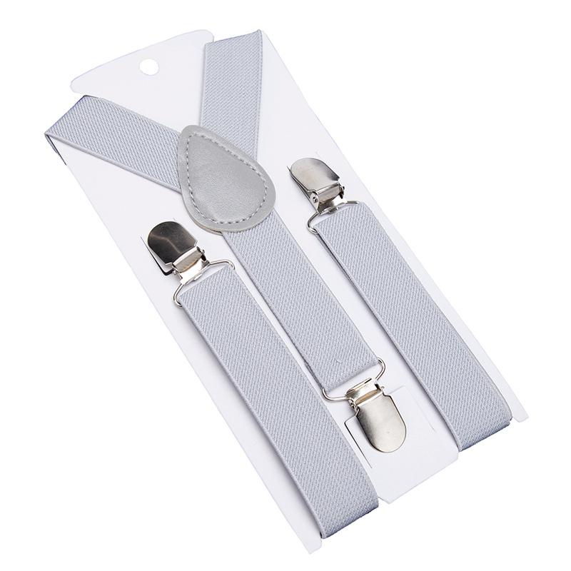 Neuer einfarbiger Kindergürtel Baby Jungen Mädchen Bunte Hosenträger Clip-on Y-Rücken Hosenträger Fliege Elastisch Kinder Verstellbar Geschenk