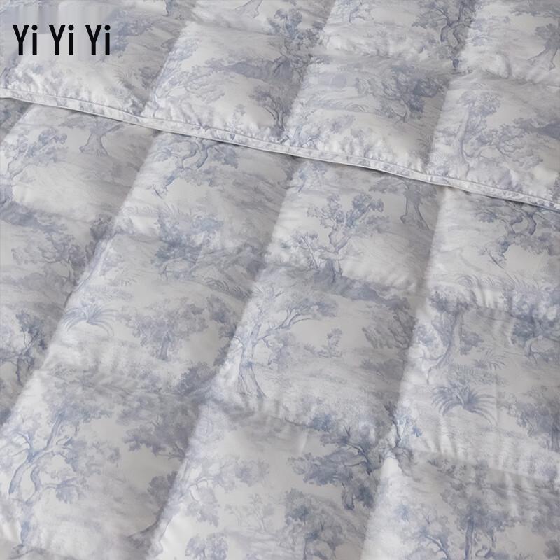 Yiyiai Ink Wash Style White Goose Down Comforter